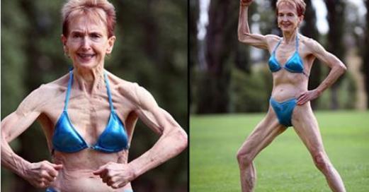 74 year old bodybuilder Janice Lorraine is busting age stereotypes - ABC  News 